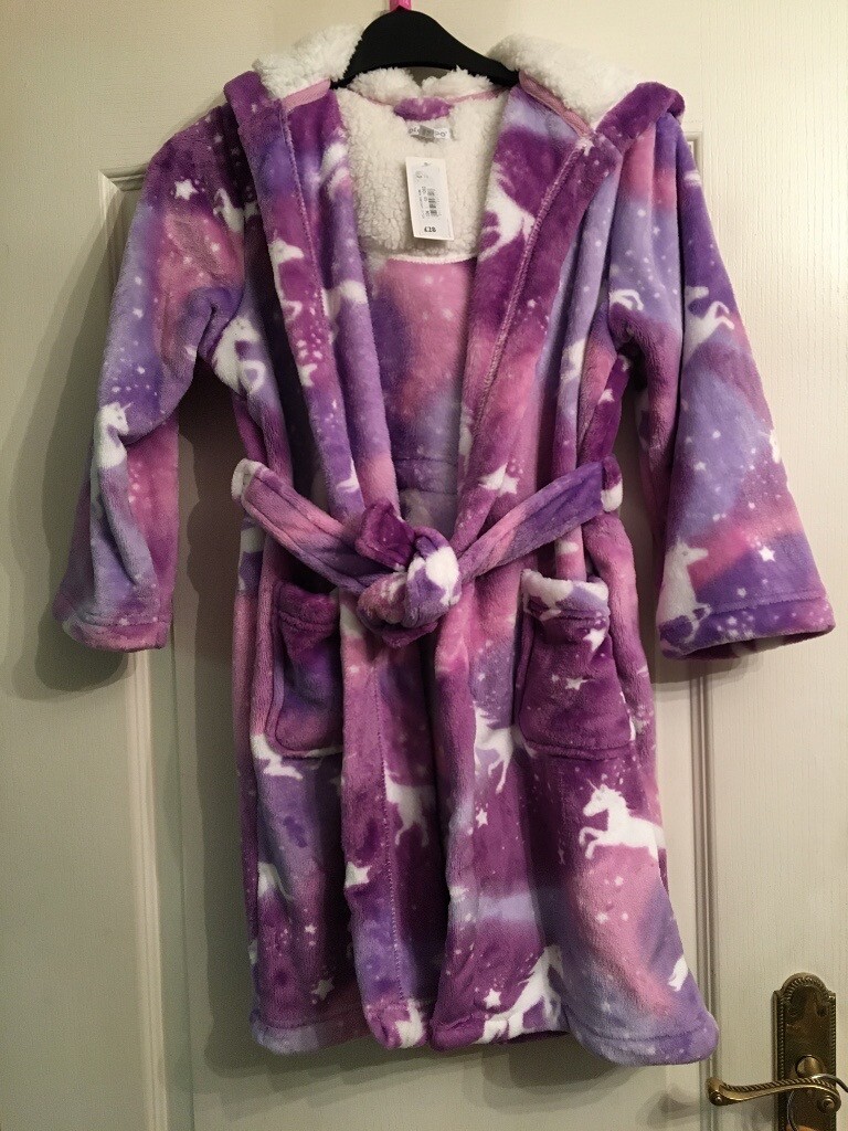 bluezoo unicorn dressing gown